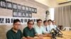 2021年7月10日，澳门民主派三组参选人召开联合记者会。（新澳门进步协会提供）