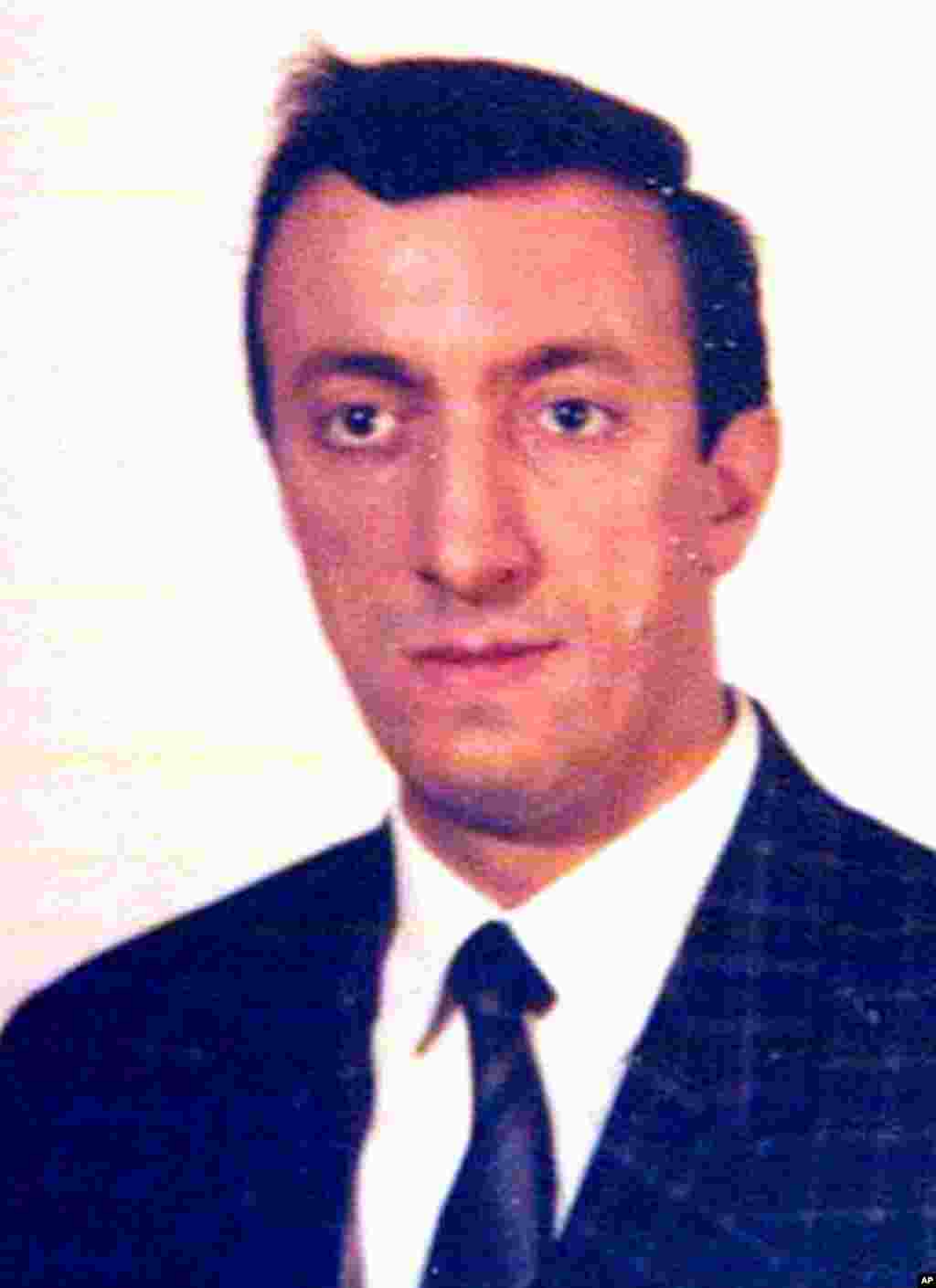 Alfredo Ormando, 39, who doused himself with petrol and set himself alight in St. Peter's Square January 13. Ormando, apparently protesting homosexual discrimination, then attempted to rush towards the basilica, but fell unconscious before reaching the en