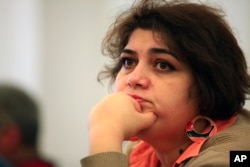 FILE - Khadija Ismayilova of Radio Free Europe/Radio Liberty