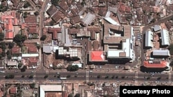 FILE - Kefyalew Tefera initially was held at Maekelawi, the main federal police and detention center in Addis Ababa, Ethiopia. Rights groups had denounced detainees' treatment there. The center was closed in April. (©DigitalGlobe 2013 / Source: Google Earth)