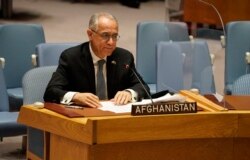 سلامتی کونسل میں افغان مندوب علام اسحاقزئی، فائل فوٹو
