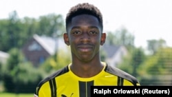 Ousmane Dembélé à Dortmund le 17 août 2016.