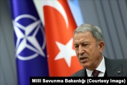 Menteri Pertahanan Turki Hulusi Akar.