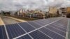 The Solar project is expected to generated 1MW of power, enough to supply 1,000 homes with electricity. (VOA / J. Owens) 