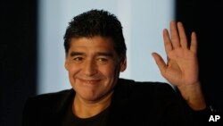 Diego Armando Maradona, 20 octobre 2013.
