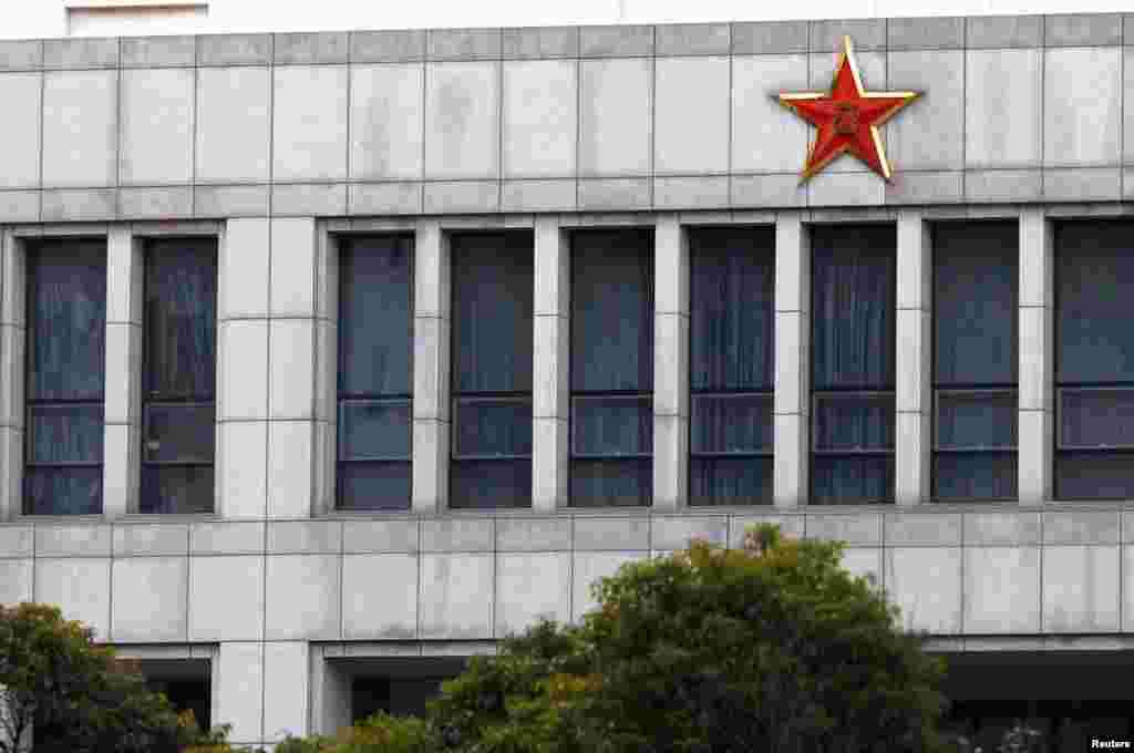 Part of the building of Unit 61398 in Shanghai.