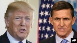 Shugaba Trump da Janar Flynn tsohon mai bashi shawara kan harkokin tsaro