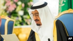 Le roi Salman d'Arabie Saoudite