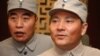  中国电视剧《八路军》里演员扮演的邓小平（右）和朱德。这种连续剧属于中国当局着重扶植的重大革命和历史题材。