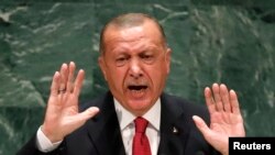 Shugaba Recep Tayyip Erdogan na Turkiya