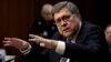 William Barr testifies at a Senate Judiciary Committee hearing on his nomination to be attorney general of the United States on Capitol Hill in Washington, Jan. 15, 2019. 