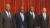 Adoplhe Muzito, Martin Fayulu, Jean-Pierre Bemba mpe Moïse Katumbi na bokutani, na photo eiytami na Twitter ya Lamuka, 27 mars 2020. (TwitterCoalition Lamuka)