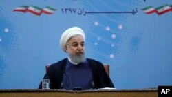 Presiden Iran Hassan Rouhani di Teheran, Iran, 22 Juli 2018. (Foto: dok).