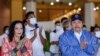 In this file photo taken on November 08, 2021 Handout picture released by the Nicaraguan presidency showing Nicaragua's President Daniel Ortega 