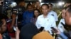 Presiden Joko Widodo di Papua menanggapi vonis 2 tahun penjara Majelis Hakim PN Jakarta Utara atas Gubernur DKI Jakarta Basuki Tjahaja Purnama alias Ahok, Selasa 9 Mei 2017 (Foto:VOA/Andylala)