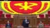 FILE - North Korean leader Kim Jong Un addresses the congress in Pyongyang, North Korea, May 6, 2016. 