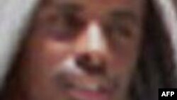 FILE - An undated file handout picture provided by US website 'Rewards for Justice' shows Somalia's Ahmed Abdi Godane, the leader of Somalia's Al-Qaeda-linked al-Shebab rebels, who was targeted in a US air strike.