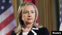 Menteri Luar Negeri Amerika Serikat, Hillary Clinton (28/6).