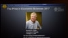 Le prix Nobel d'économie à l'Américain Richard H. Thaler