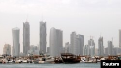 Le port de Doha, au Qatar, le 9 février 2010.
