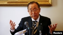 Sekjen PBB Ban Ki-moon akan melakukan lawatan ke kawasan industri Kaesong Kamis 21/5 (foto: dok).