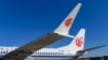 Pesawat Boeing 737 MAX 8 milik maskapai penerbangan Air China, di landasan bandara di Beijing, China, 11 Maret 2019. (REUTERS/Stringer)