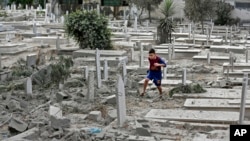 Shelling in Gaza - Sunday, August 10
