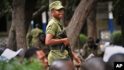 Polisi wa Tanzania.