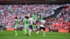 L'Angleterre bat le Nigeria 2-1