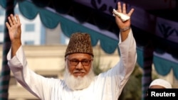 Motiur Rahman Nizami, pemimpin partai Jamaat-e-Islami Bangladesh, dihukum gantung Rabu pagi (11/5) di sebuah penjara di Dhaka tengah.