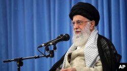 Pemimpin tertinggi Iran, Ayatollah Ali Khamenei di Teheran, Iran, 17 September 2019. (Foto: dok).