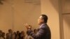 Early Rain Covenant Church founder, pastor Wang Yi, is seen in this undated photo posted to the church's Facebook page.