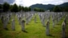 The Srebrenica Genocide Memorial Center is seen in Potocari, Bosnia and Herzegovina, May 22, 2024. On May 23, the U.N. General Assembly voted to declare July 11 annually an international day of reflection and commemoration of the 1995 genocide in Srebrenica.