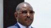 Le président burundais Pierre Nkurunziza à la commémoration du 56e anniversaire de la mort du prince Louis Rwagasore, héros de l'indépendance burundaise, à Bujumbura, le 13 octobre 2017.