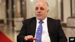 PM Irak Haider al-Abadi hari Kamis (25/9) mengatakan Irak memiliki bukti ancaman serangan teror.