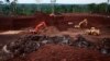 Manifestation contre l'exploitation d'une mine de manganèse dans le nord de la Côte d'Ivoire
