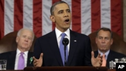 Pidato kenegaraan Presiden AS Barack Obama Selasa (28/1) malam diperkirakan akan memusatkan perhatian pada masalah ekonomi (foto: dok). 