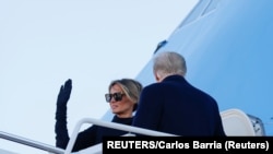 Donald Trump and Melania Trump