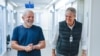 This handout picture released by the Brazilian Vice Presidency shows President Luiz Inacio Lula da Silva (L) walking with his neurosurgeon Dr Marcos Stavale in the Syrian-Lebanese Hospital in Sao Paulo, Brazil, on December 13, 2024.