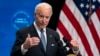Presiden AS Joe Biden menjawab pertanyaan wartawan di Gedung Putih, 25 Januari 2021. (AP Photo/Evan Vucci, File)