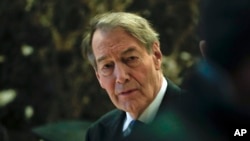 Charlie Rose,Trump Tower, New York, le 21 novembre 2016. 