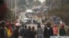 Manifestation des femmes contre les injustices et la brutalité policière au Zimbabwe