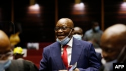 Rais wa zamani wa Afrika kusini Jacob Zuma