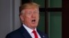 Presiden Amerika Serikat, Donald Trump, di Gedung Putih, Washington, D.C., 18 Juli 2019.