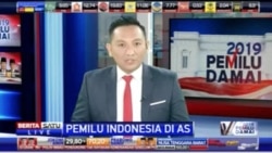 Laporan Langsung VOA untuk BeritaSatu: Pemilu Indonesia di AS