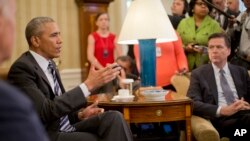 Barack Obama, Maison Blanche, le 13 juin 2016.(AP Photo/Pablo Martinez Monsivais) 
