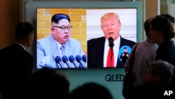 Kim Jong-un i Donald Trump