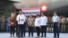Presiden Joko Widodo melepas secara resmi bantuan kemanusiaan untuk pengungsi etnis Rohingya di bandara Halim Perdanakusuma Jakarta hari Rabu 13/9. (Foto: Biro Pers kepresidenan)
