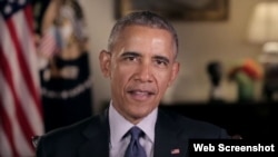 Presiden Barack Obama menyampaikan rencananya untuk berkunjung ke Kuba dalam pidato mingguan (20/2). 