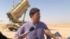 Menteri Pertahanan AS Mark Esper berbicara kepada para wartawan di Pangkalan Udara Prince Sultan di Arab Saudi, 22 Oktober 2019.